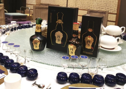 珍酒試酒會陣勢