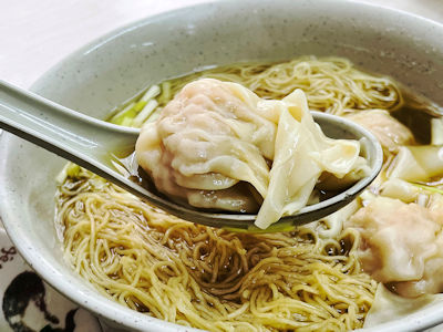 在香港已吃不到昔日的雲吞麵味道。