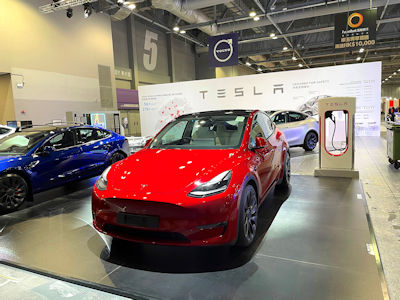 Tesla電動汽車在香港的銷量獨領風騷。