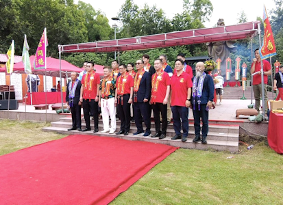 關帝誕主祭團。