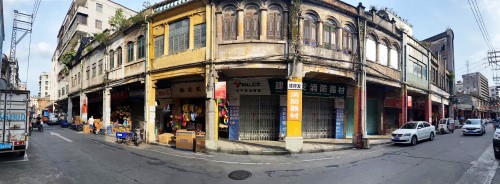 中山路特色騎樓建築群規模宏大，珠江三角實屬罕見。