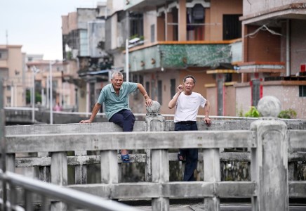 汶村老城位於台山市西南部。