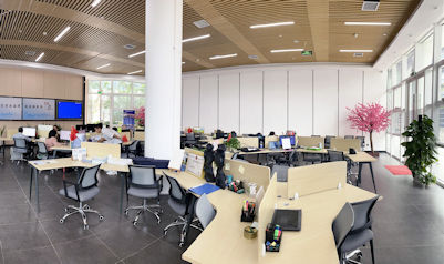 基地免費提供智能辦公空間。