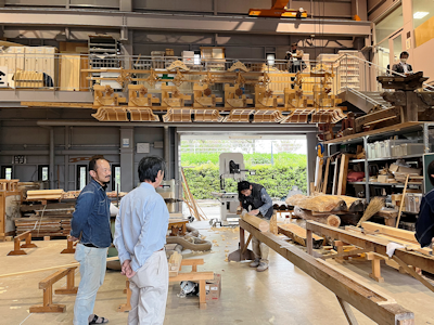 木工師傅訓練場地。